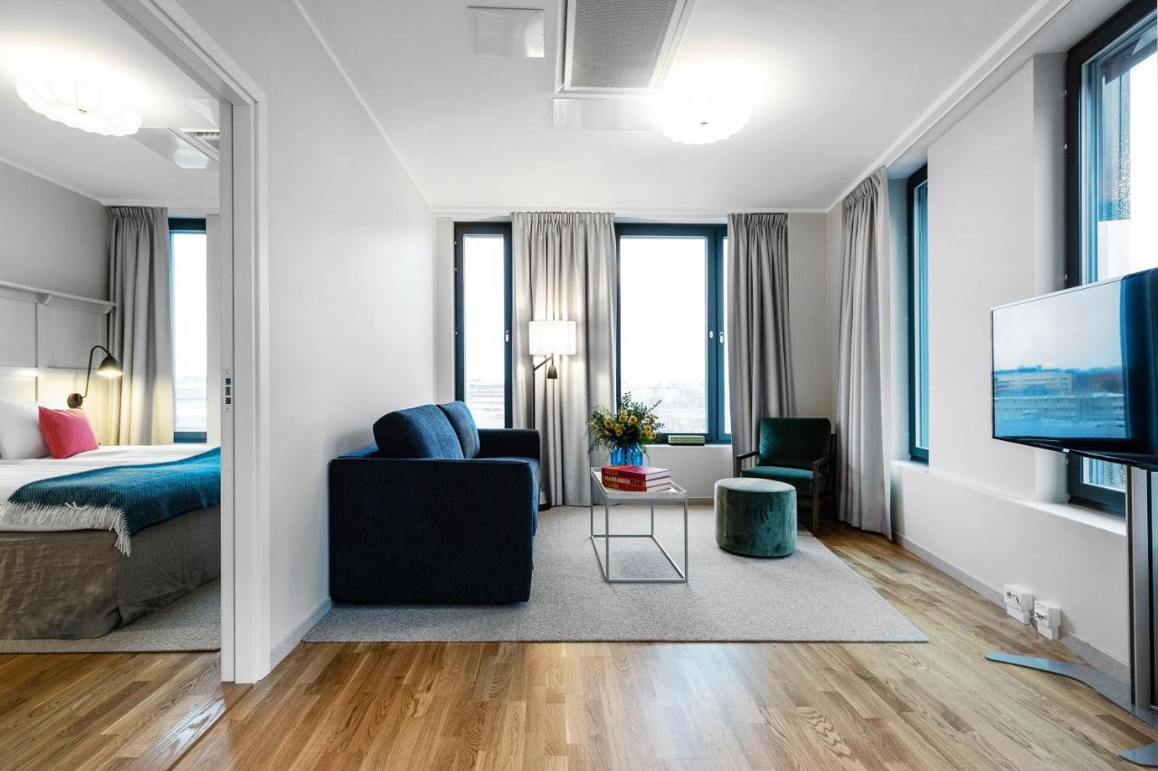 Biz Apartment Bromma Stockholm Eksteriør billede A typical apartment at the hotel