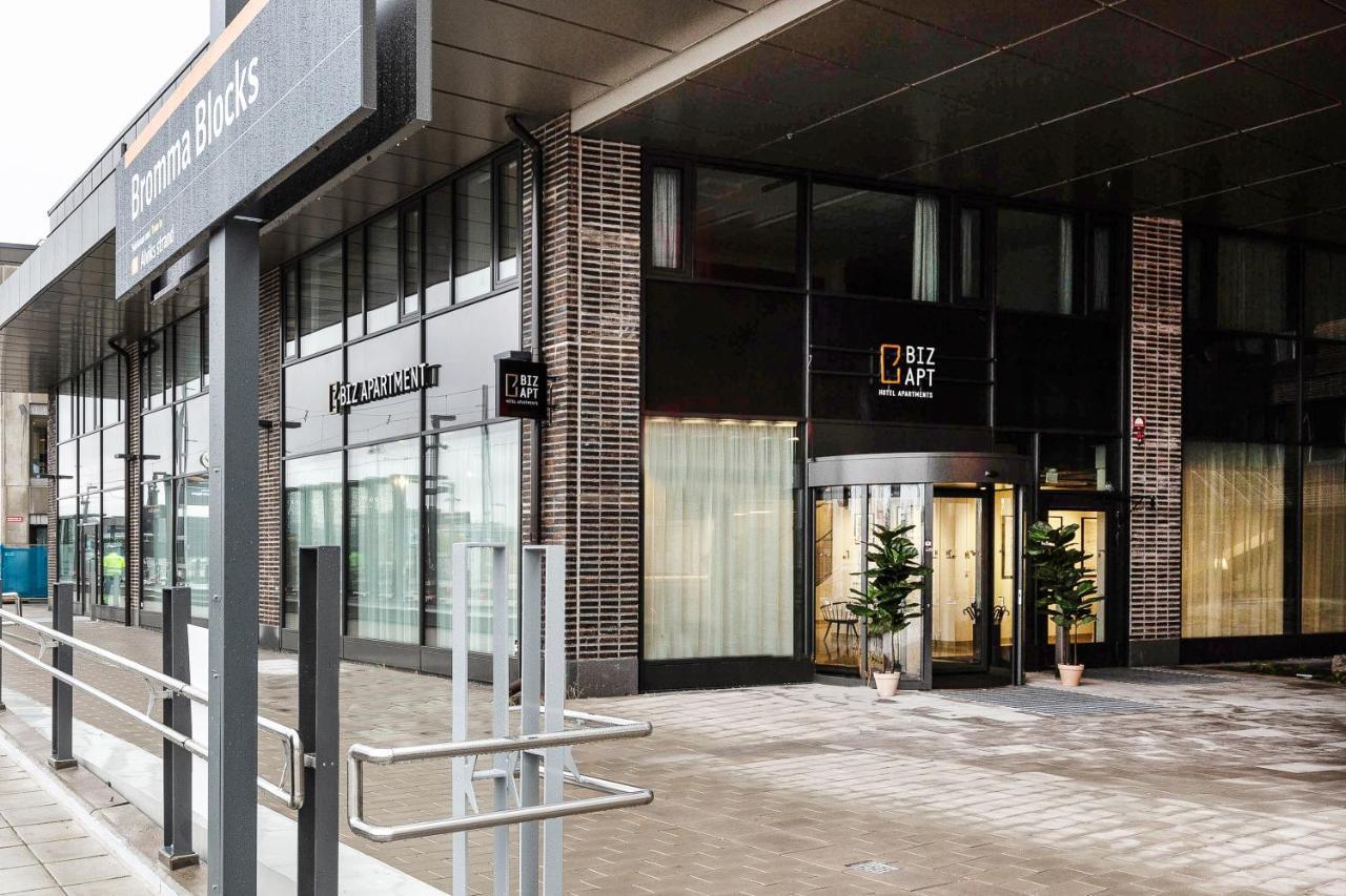 Biz Apartment Bromma Stockholm Eksteriør billede The entrance to the Parliament of the Faroe Islands