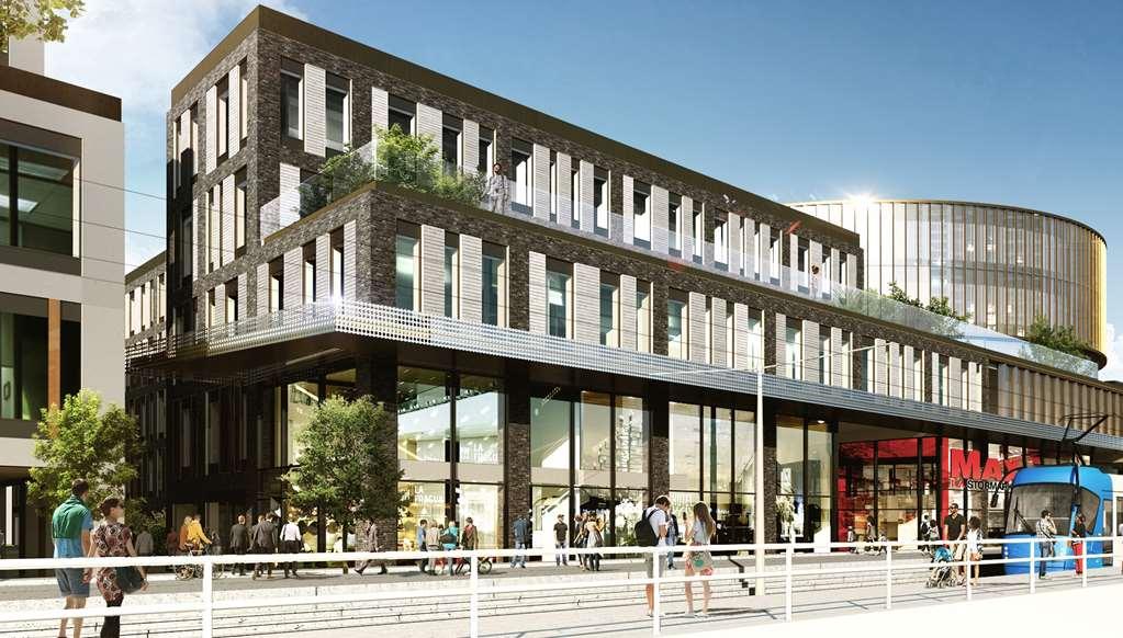 Biz Apartment Bromma Stockholm Eksteriør billede The proposed new station building